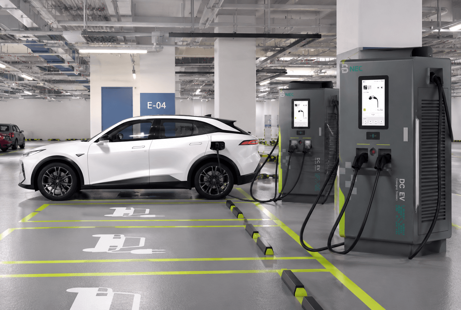 DC EV Charging Station view 3